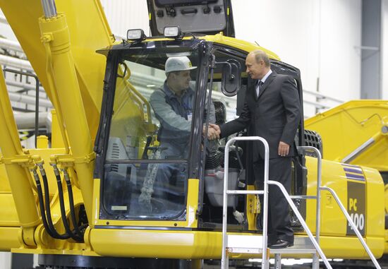 Vladimir Putin on working visit to Yaroslavl region