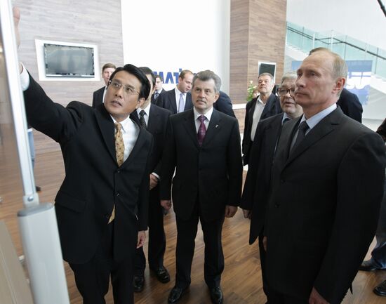 Vladimir Putin on working visit to Yaroslavl region