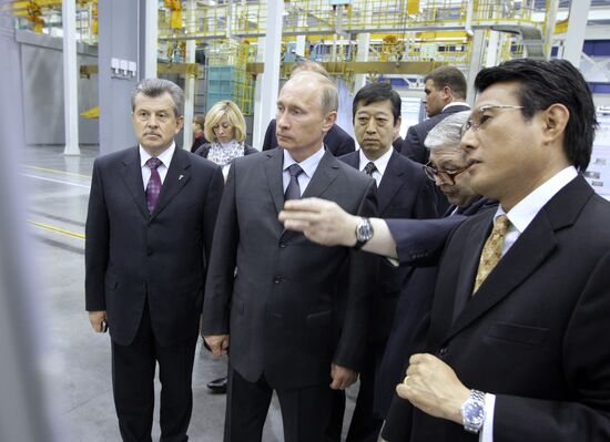 Vladimir Putin on working visit to Yaroslavl region
