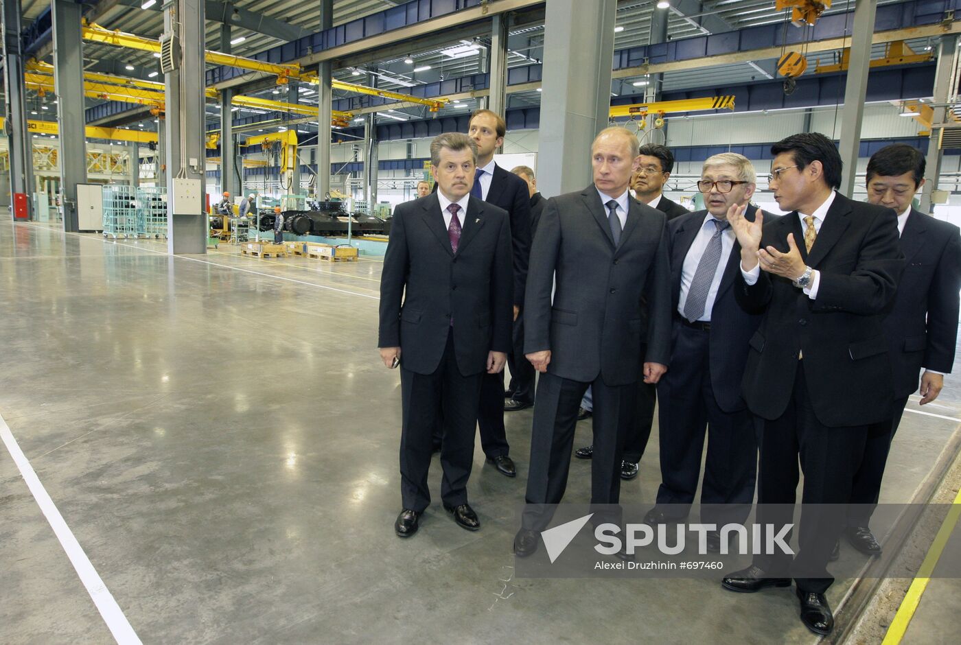 Vladimir Putin on working visit to Yaroslavl region