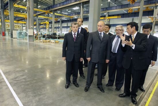 Vladimir Putin on working visit to Yaroslavl region