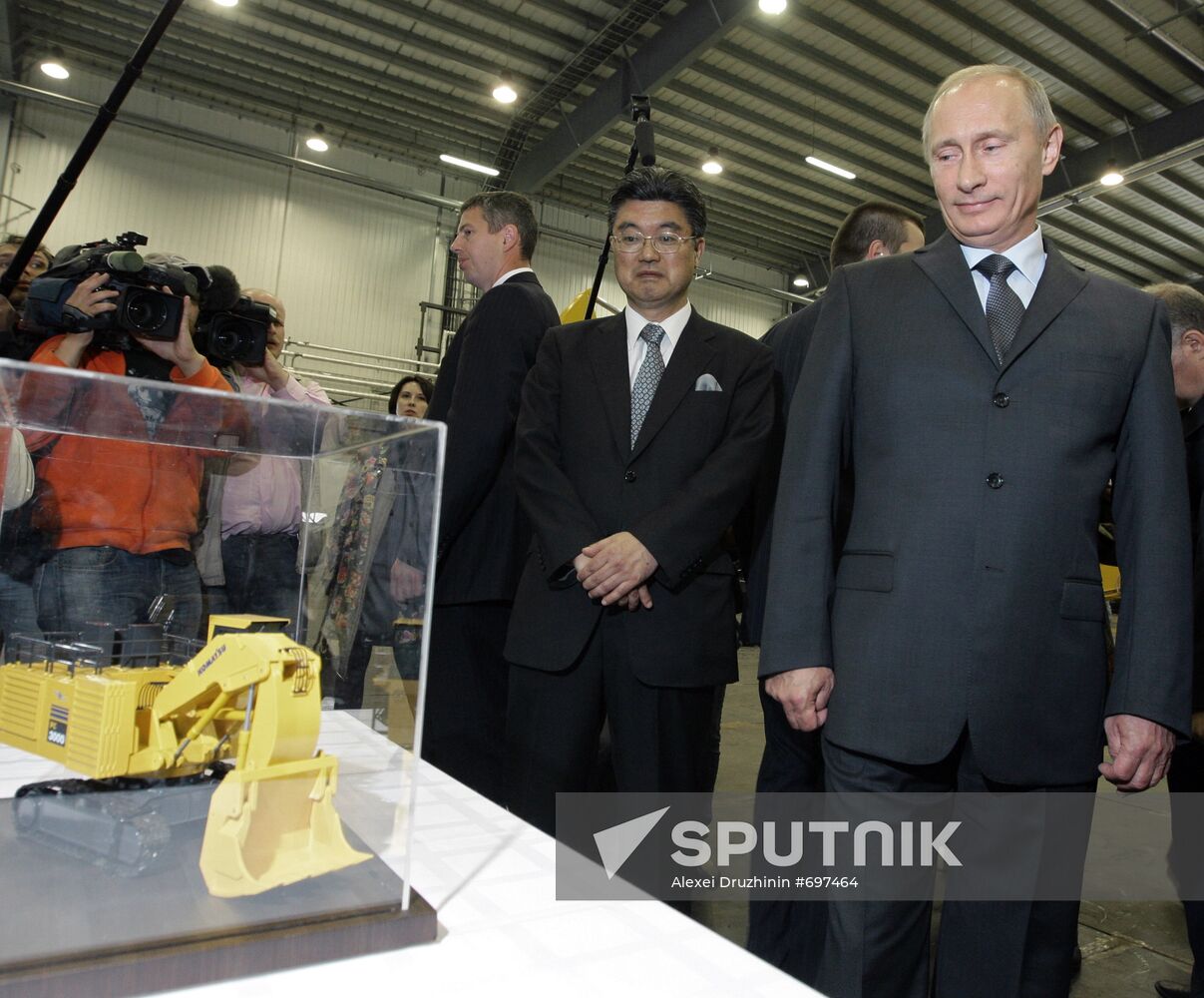 Vladimir Putin on working visit to Yaroslavl region