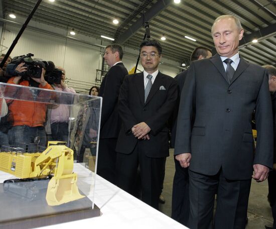 Vladimir Putin on working visit to Yaroslavl region