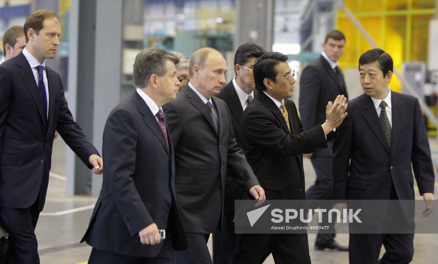 Vladimir Putin on working visit to Yaroslavl region