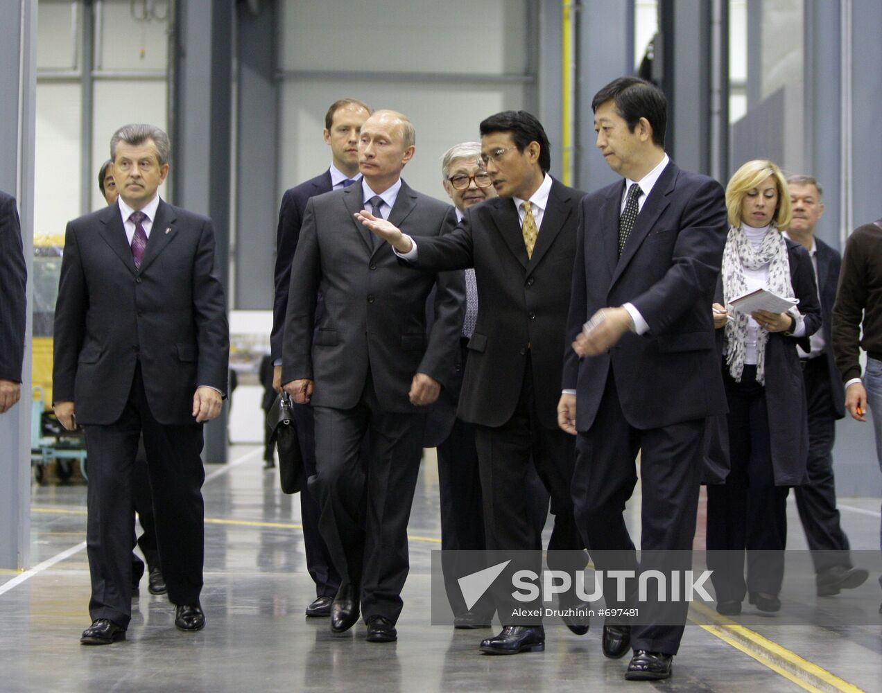 Vladimir Putin on working visit to Yaroslavl region