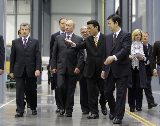 Vladimir Putin on working visit to Yaroslavl region