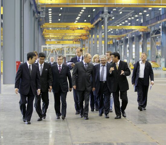 Vladimir Putin on working visit to Yaroslavl region