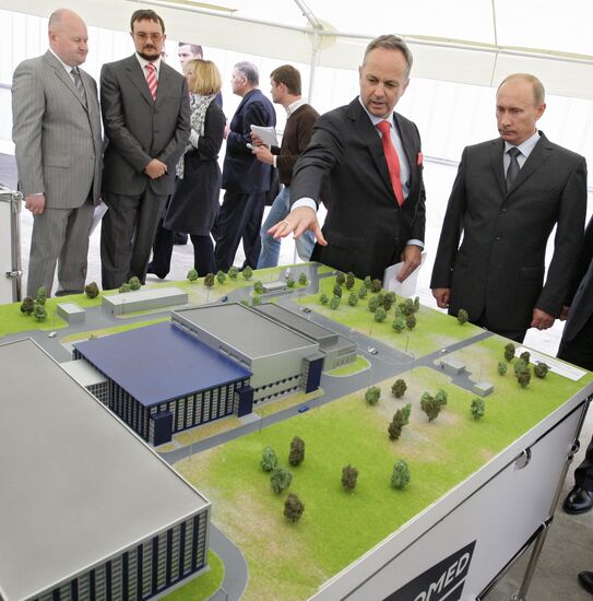 Vladimir Putin on working visit to Yaroslavl region