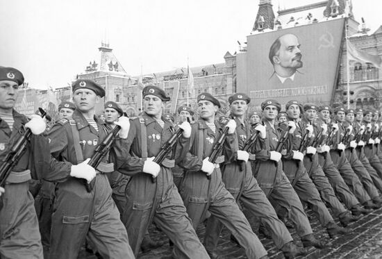 Military parade on Red Square