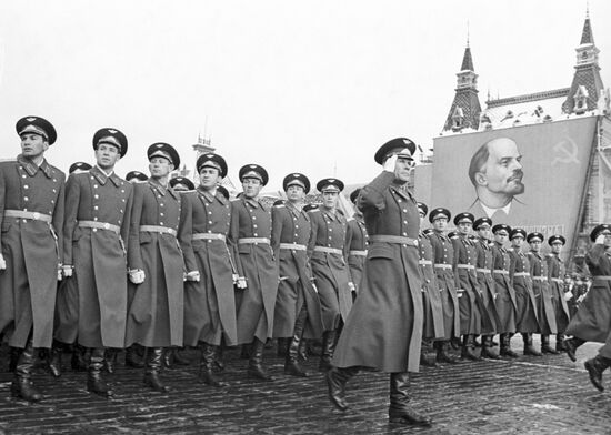 Military parade on Red Square
