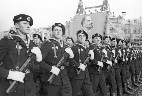 Military parade on Red Square