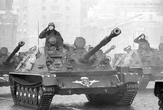 Military parade on Red Square