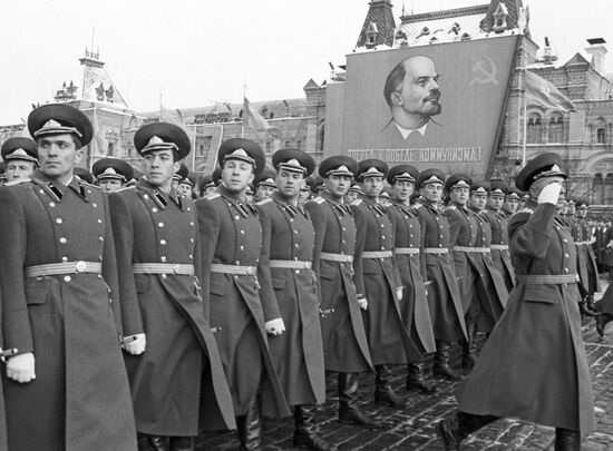 Military parade on Red Square