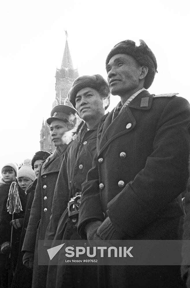 Military parade on Red Square