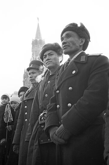 Military parade on Red Square