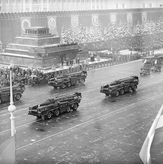 Military parade on Red Square