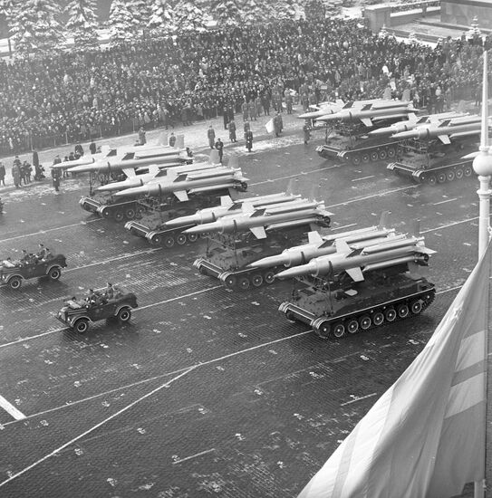 Military parade on Red Square