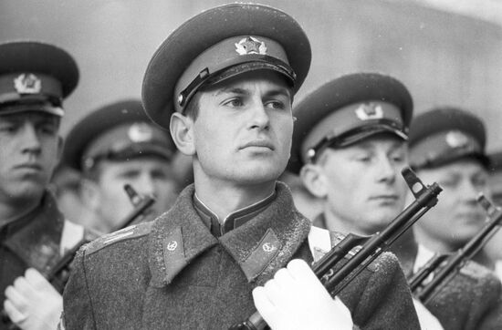 Military parade on Red Square