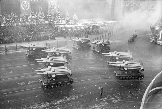 Military parade on Red Square