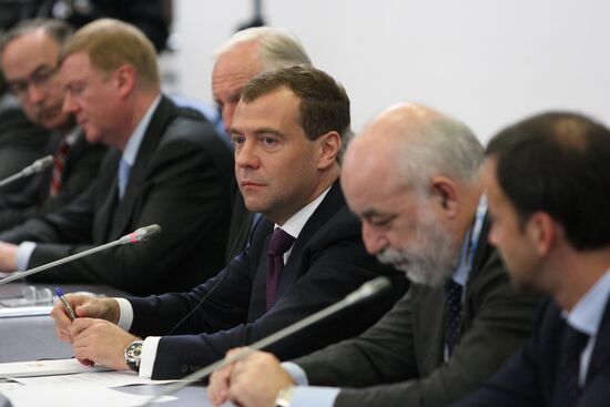 Dmitry Medvedev attends 14th SPIEF, 2010