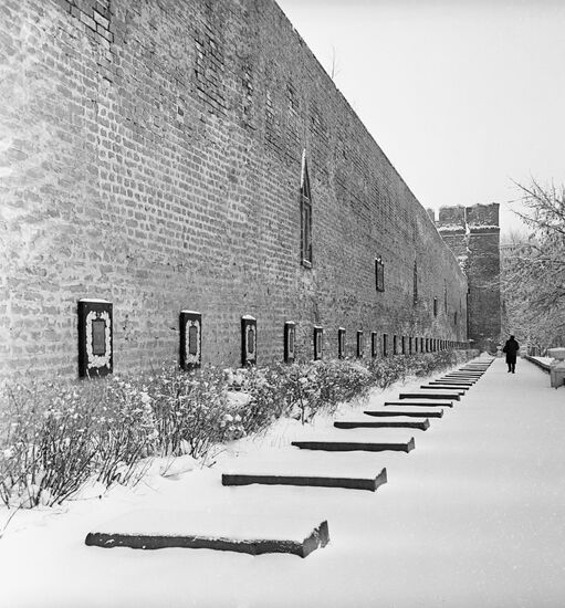 Graves of Soviet soldiers