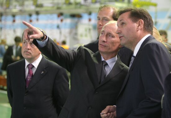 Vladimir Putin on working visit to Yaroslavl region