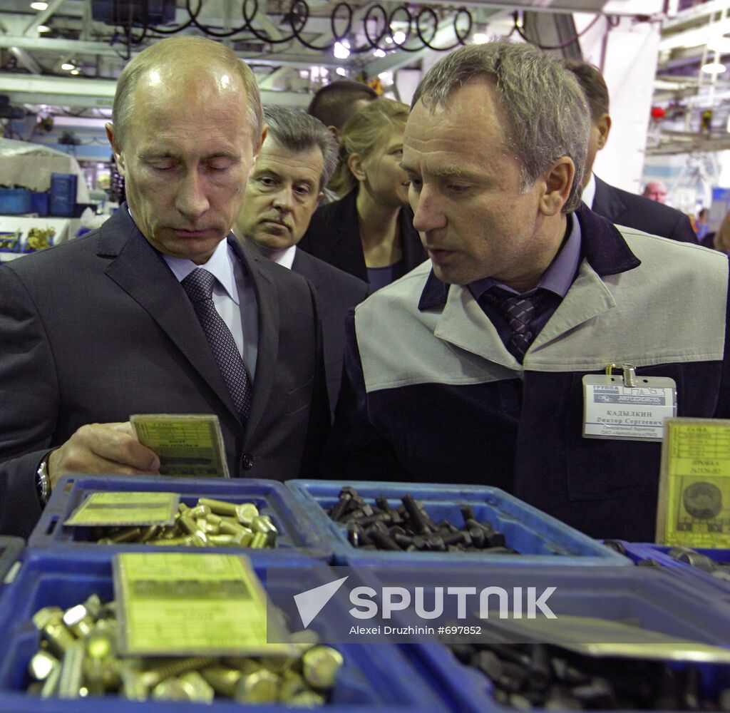 Vladimir Putin on working visit to Yaroslavl region