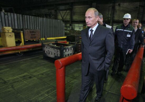 Vladimir Putin on working visit to Yaroslavl region