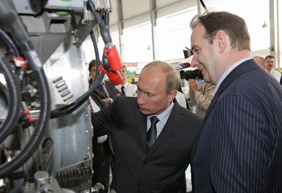 Vladimir Putin on working visit to Yaroslavl region