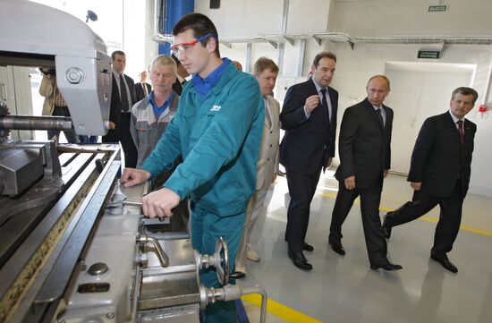 Vladimir Putin on working visit to Yaroslavl region