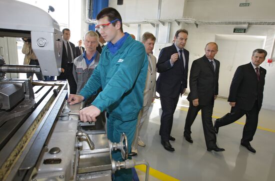 Vladimir Putin on working visit to Yaroslavl region