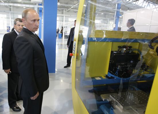 Vladimir Putin on working visit to Yaroslavl region
