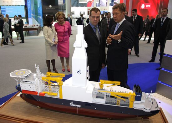 Dmitry Medvedev's visit to St. Petersburg: Day 3