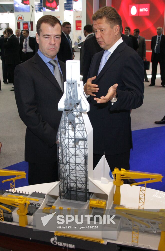 Dmitry Medvedev's visit to St. Petersburg: Day 3