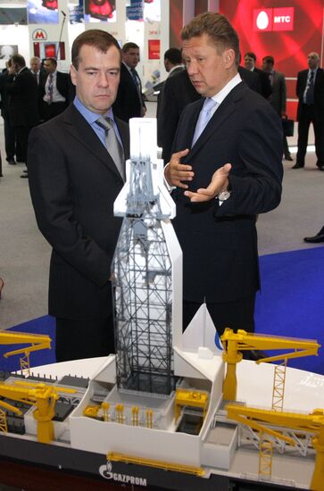 Dmitry Medvedev's visit to St. Petersburg: Day 3