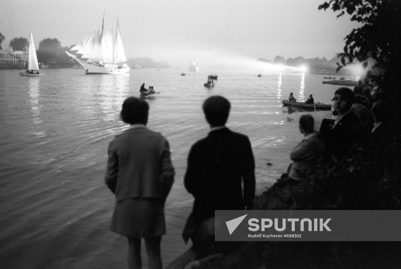 "Scarlet sails" festival, Leningrad