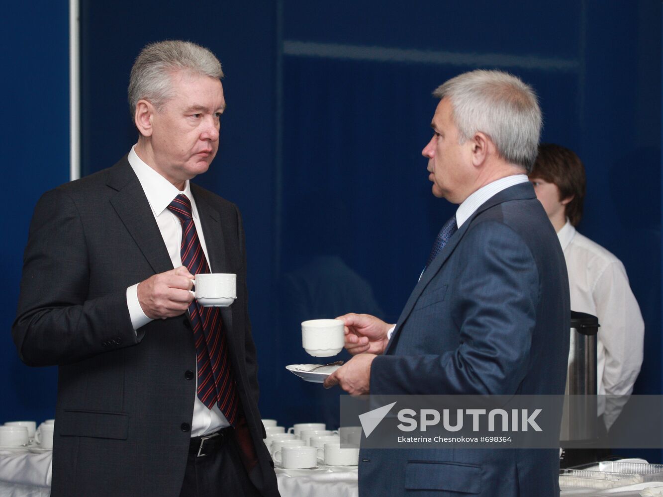 Sergei Sobyanin and Vagit Alekperov