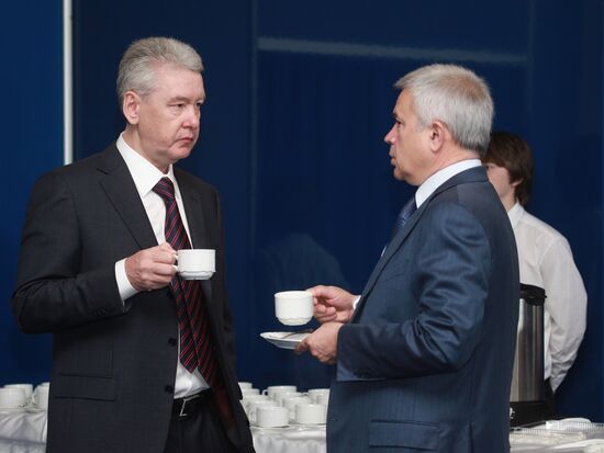 Sergei Sobyanin and Vagit Alekperov