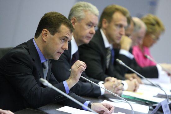 Dmitry Medvedev's visit to St. Petersburg: Day 3