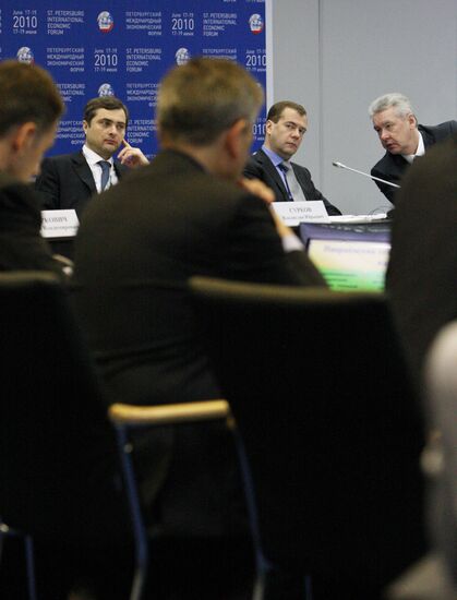 Dmitry Medvedev's visit to St. Petersburg: Day 3