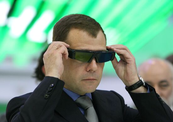 Dmitry Medvedev's visit to St. Petersburg: Day 3