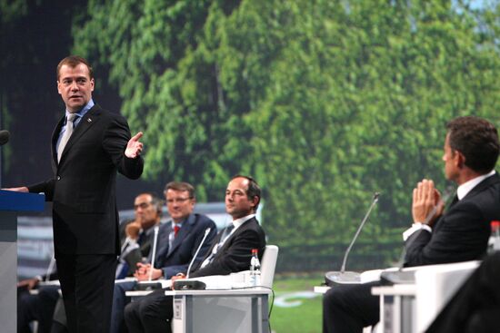 Dmitry Medvedev's visit to St. Petersburg: Day 3
