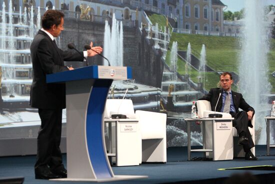 Dmitry Medvedev's visit to St. Petersburg: Day 3