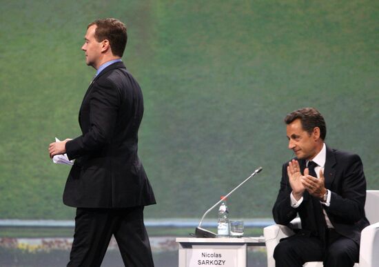 Dmitry Medvedev's visit to St. Petersburg: Day 3