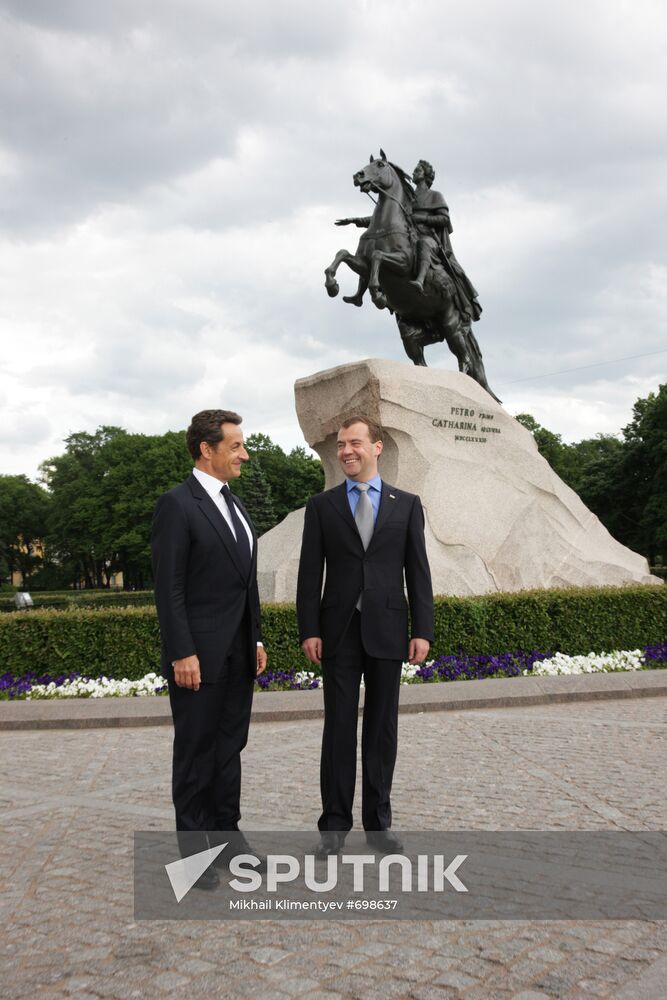 Dmitry Medvedev's visit to St. Petersburg: Day 3