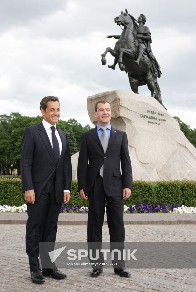 Dmitry Medvedev's visit to St. Petersburg: Day 3