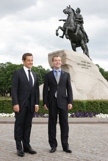 Dmitry Medvedev's visit to St. Petersburg: Day 3