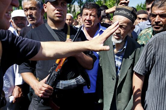 Kyrgyz town of Osh after ethnic clashes