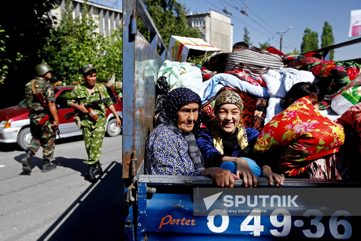 Kyrgyz town of Osh after ethnic clashes