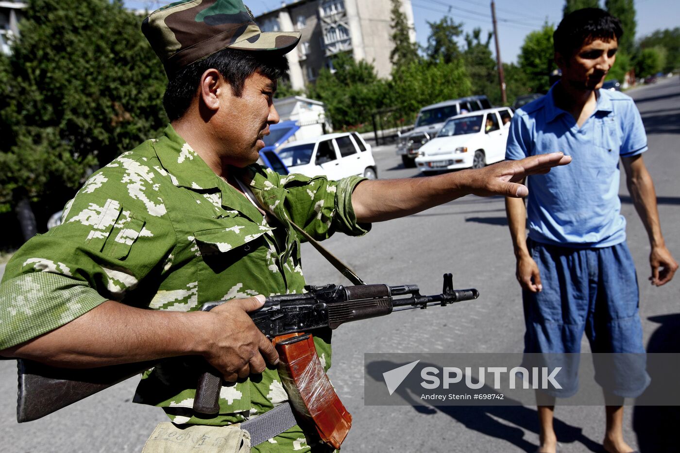 Kyrgyz town of Osh after ethnic clashes